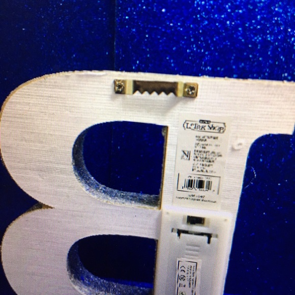 Bling LED Night Light. Assorted Letters.R.E.Y.B.M. - Picture 3 of 3